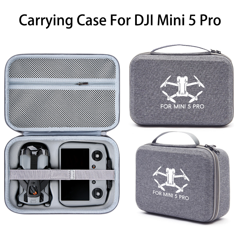 Drone Battery Bag - กระเป๋าเก็บของสำหรับโดรน DJI Mini 5 Pro แบตเตอรี่คู่