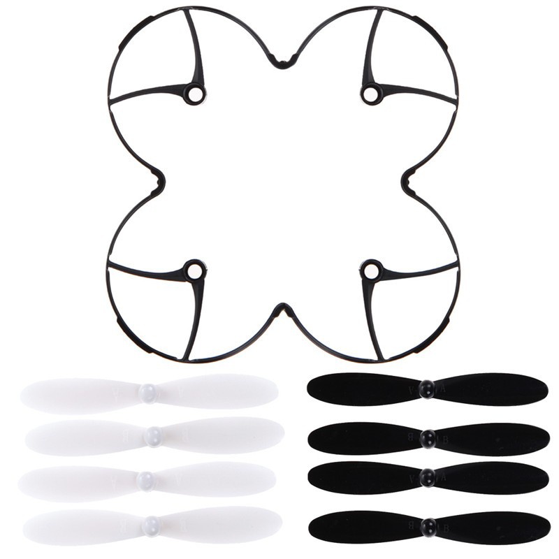 Drone Battery Case - Hubsan X4/X6 ใบพัดแหวน + 8 ชิ้น