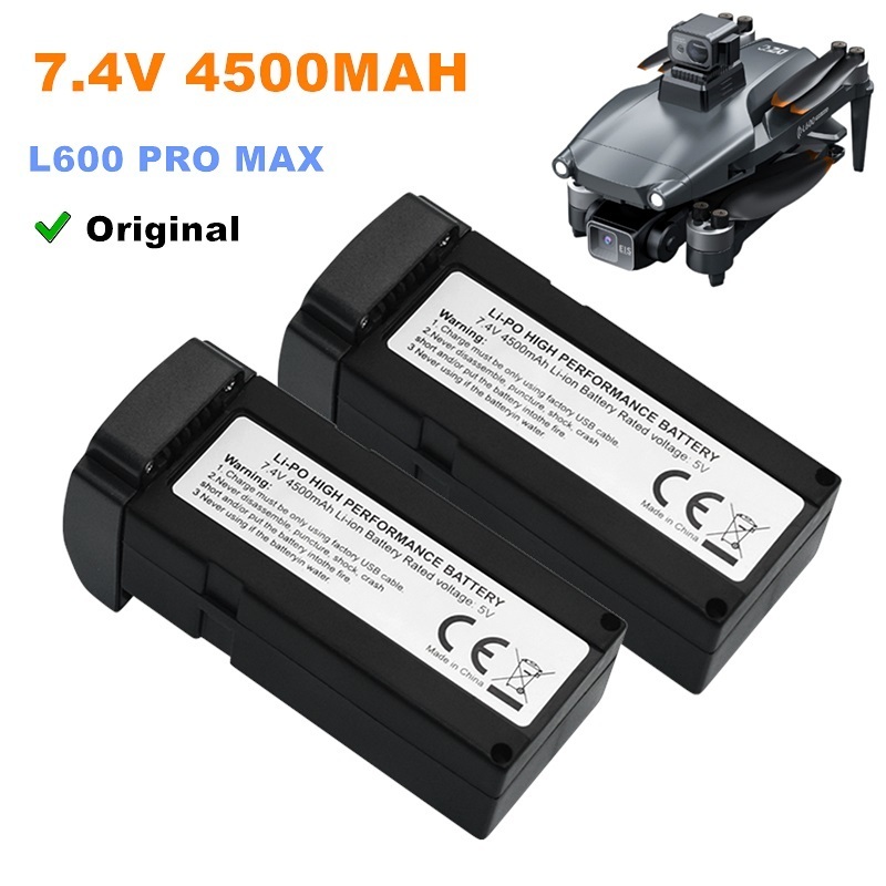Drone Battery Li-Ion - 7.4v 4500mah แบตเตอรี่ LI-PO L600 Pro