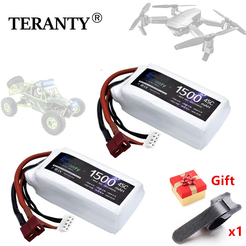 Drone Battery 3S - TERANTY 3s 45C 11.1V 1500mah แบตเตอรี่ลิโพสำหรับรถ