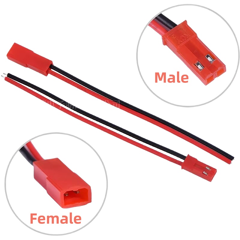 Drone Battery Connector - ชุดขั้วต่อ JST 2P จำนวน 20 ชิ้น