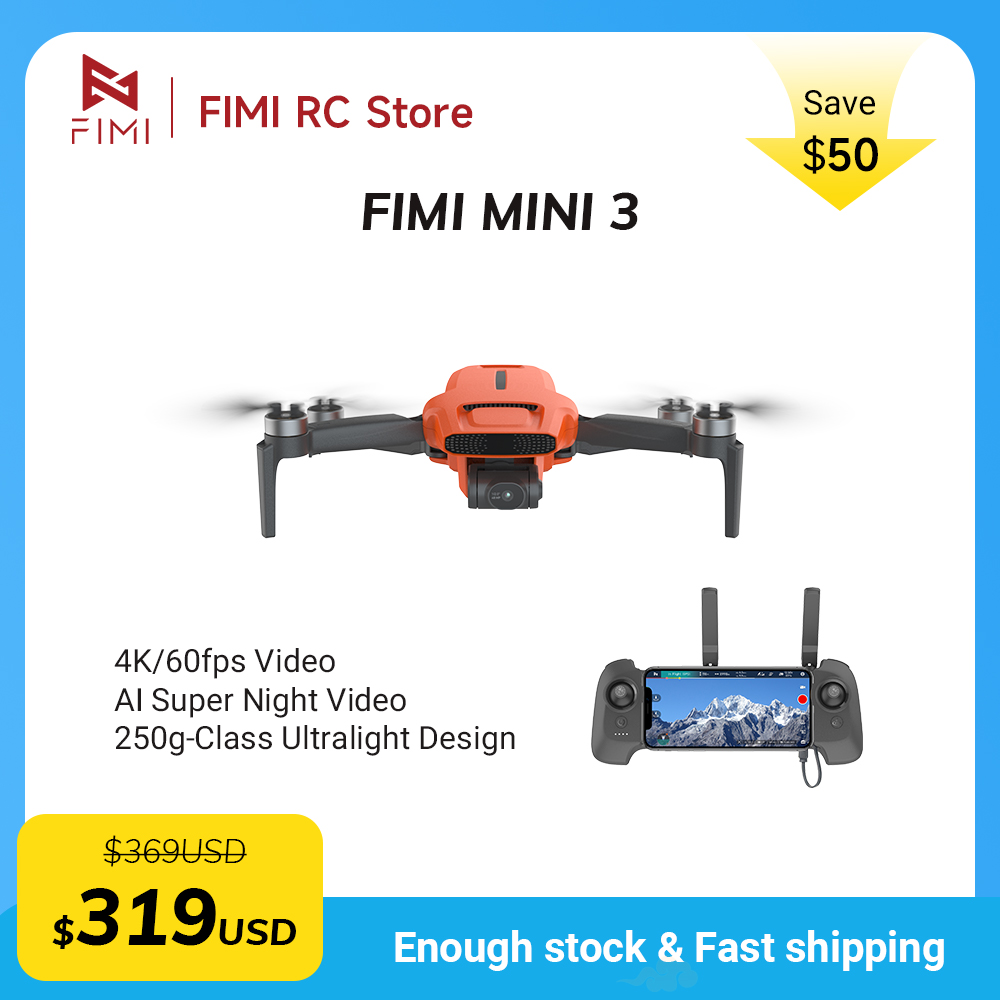 Drone Battery Smart - โดรน FIMI MINI 3 กล้อง 4K