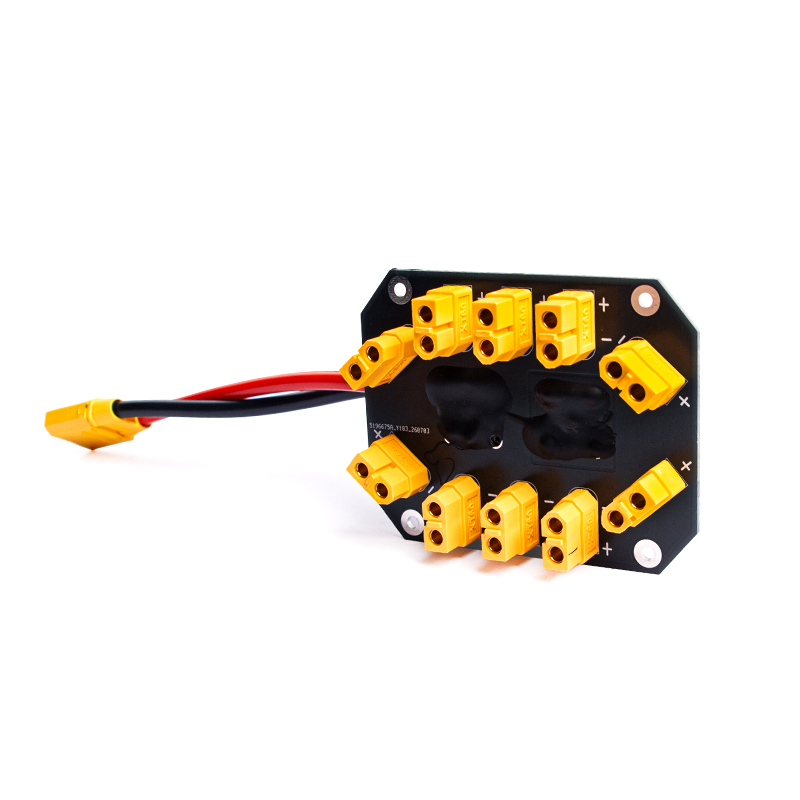 Drone Battery Parallel Board - ฟลายรัน XT60PDB XT90 บอร์ดแปลงหัวต่อแบบ XT60 ตัวผู้