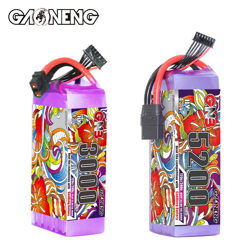 Drone Battery 6S - แบตเตอรี่ลิโพ GNB 6S 22.8V 3000mAh 5200mAh
