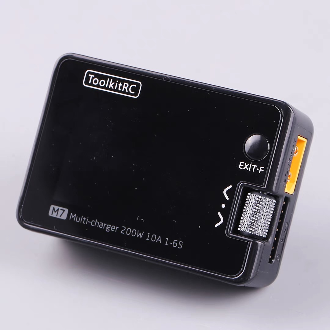 Drone Battery Voltage Checker - เครื่องตรวจสอบแรงดันไฟฟ้าเซอร์โว ToolkitRC M7 200W 10A DC