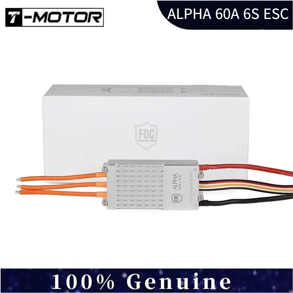 T-Motor ALPHA 60A 6S FOC ESC - - Drone Battery High Voltage บทวิจารณ์และราคา