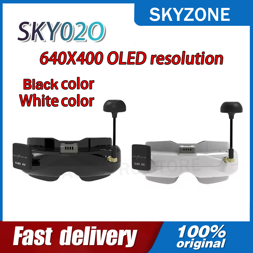 แว่นตา FPV SKYZONE SKY02O OLED - Drone Battery 6S บทวิจารณ์และราคา