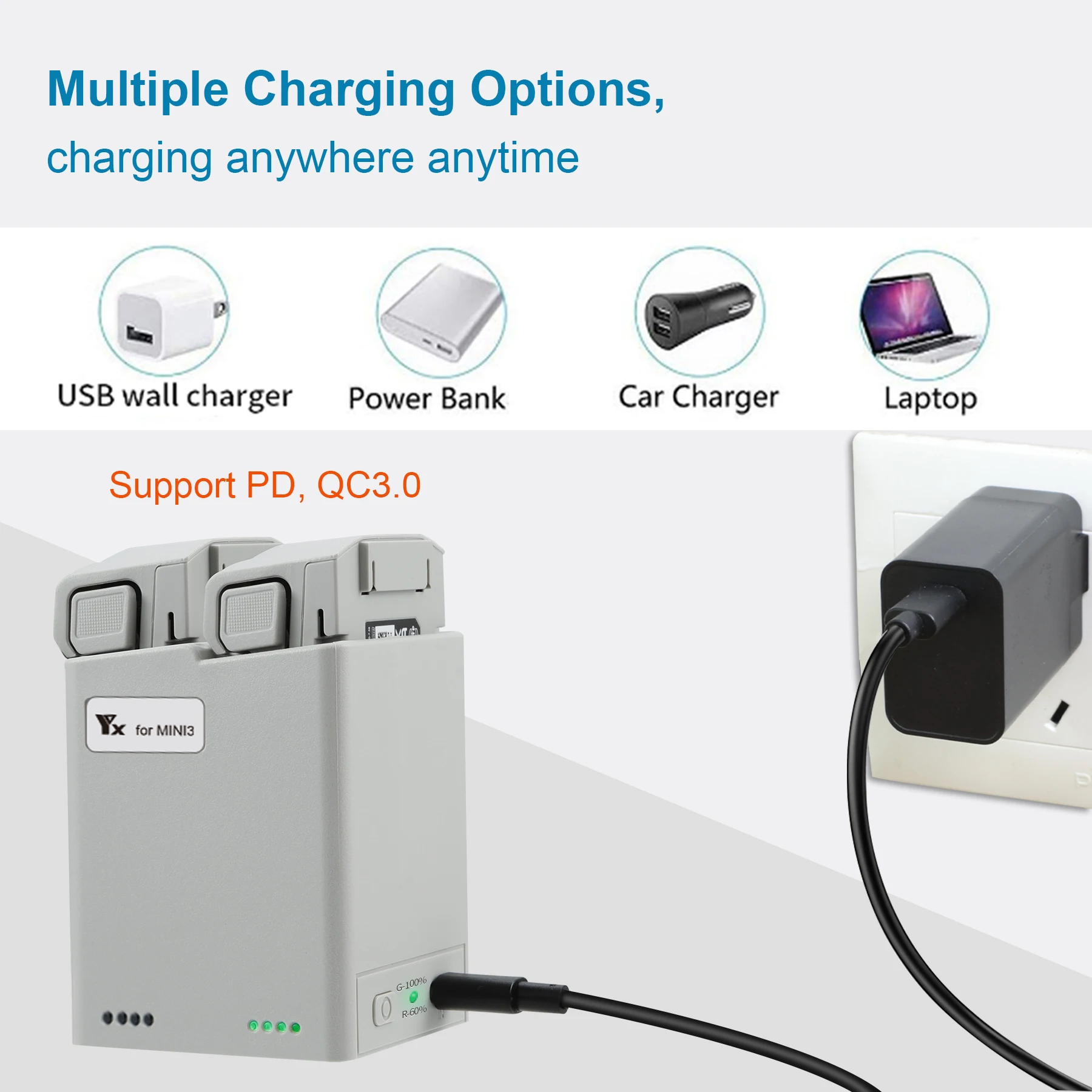 ฮับชาร์จสำหรับ DJI MINI 4 Pro  - Drone Battery Smart บทวิจารณ์และราคา