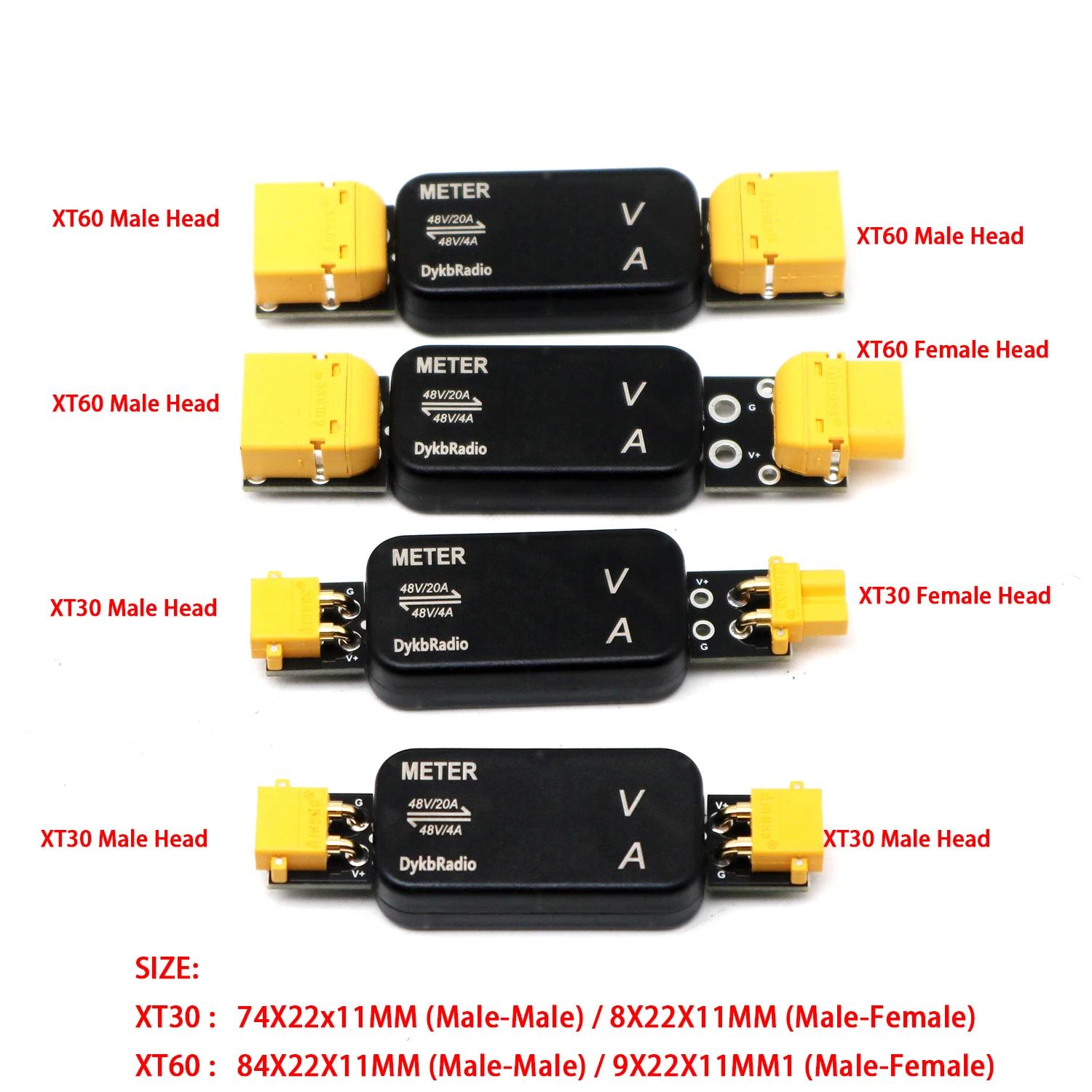 USB XT30 XT60 DC 20A แรงดันไฟฟ - Drone Battery Voltage Checker บทวิจารณ์และราคา