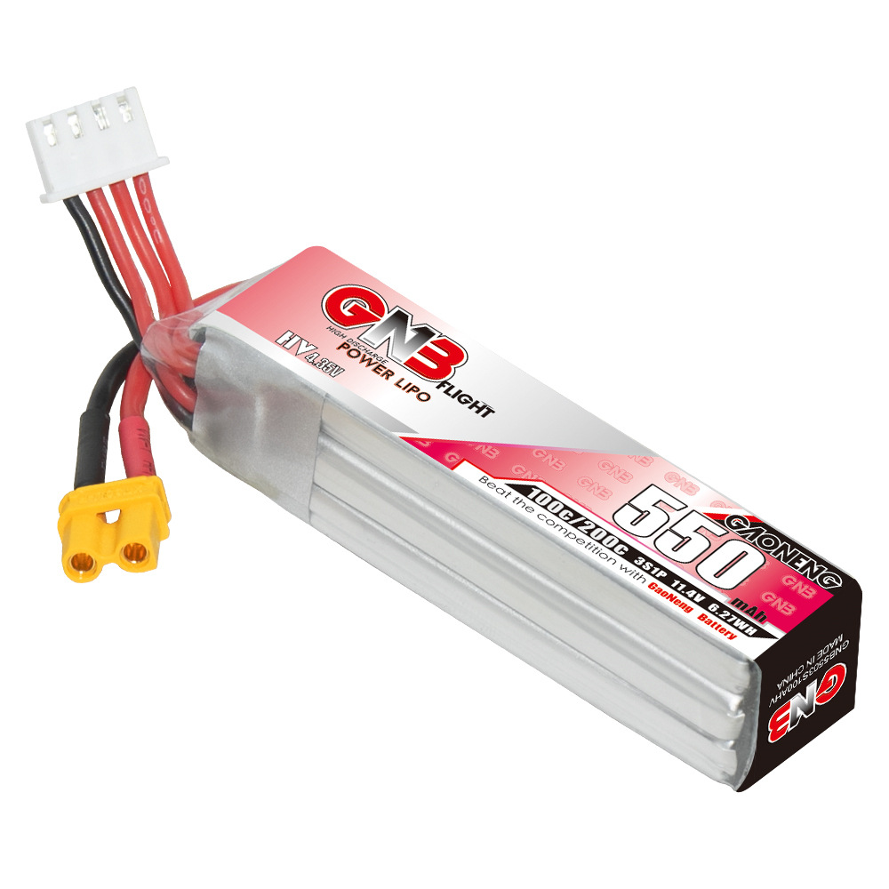 GNB HV 11.4V 550mAh 100C/200C  - Drone Battery Lipo บทวิจารณ์และราคา