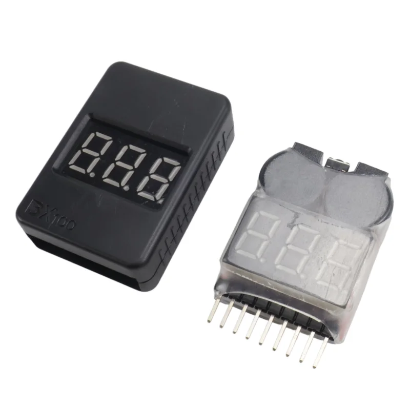 เครื่องทดสอบแรงดันแบตเตอรี่ลิโ - Drone Battery Voltage Checker บทวิจารณ์และราคา