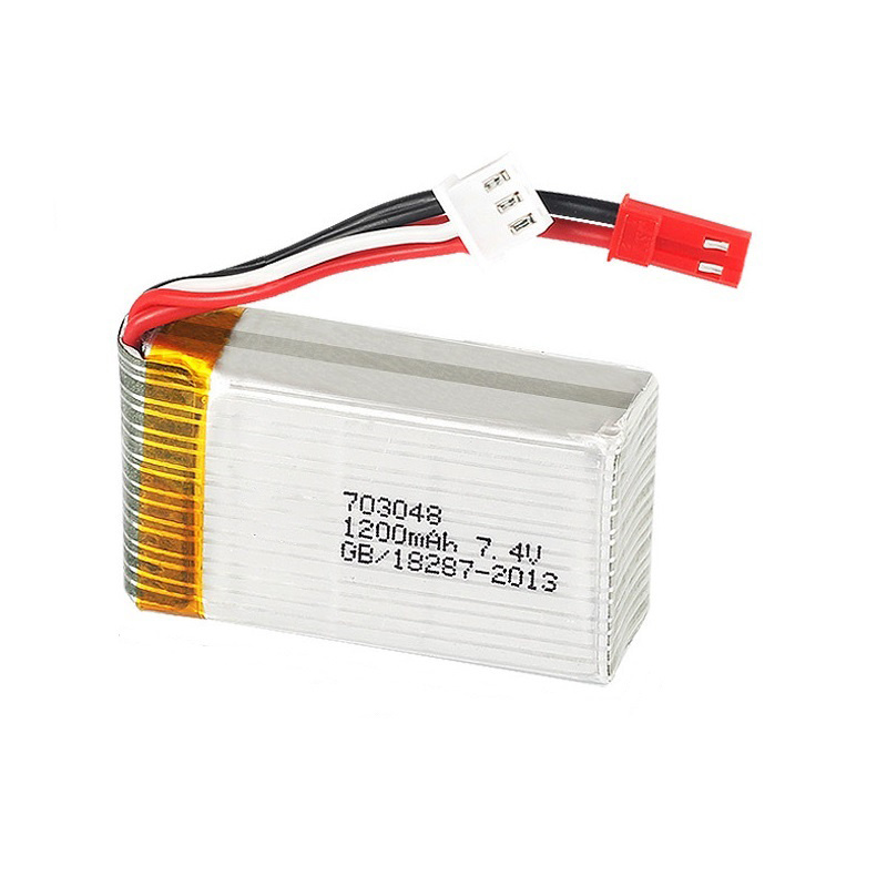 แบตเตอรี่ลิโป 2S 7.4V 1200mAh  - Drone Battery Li-Ion บทวิจารณ์และราคา