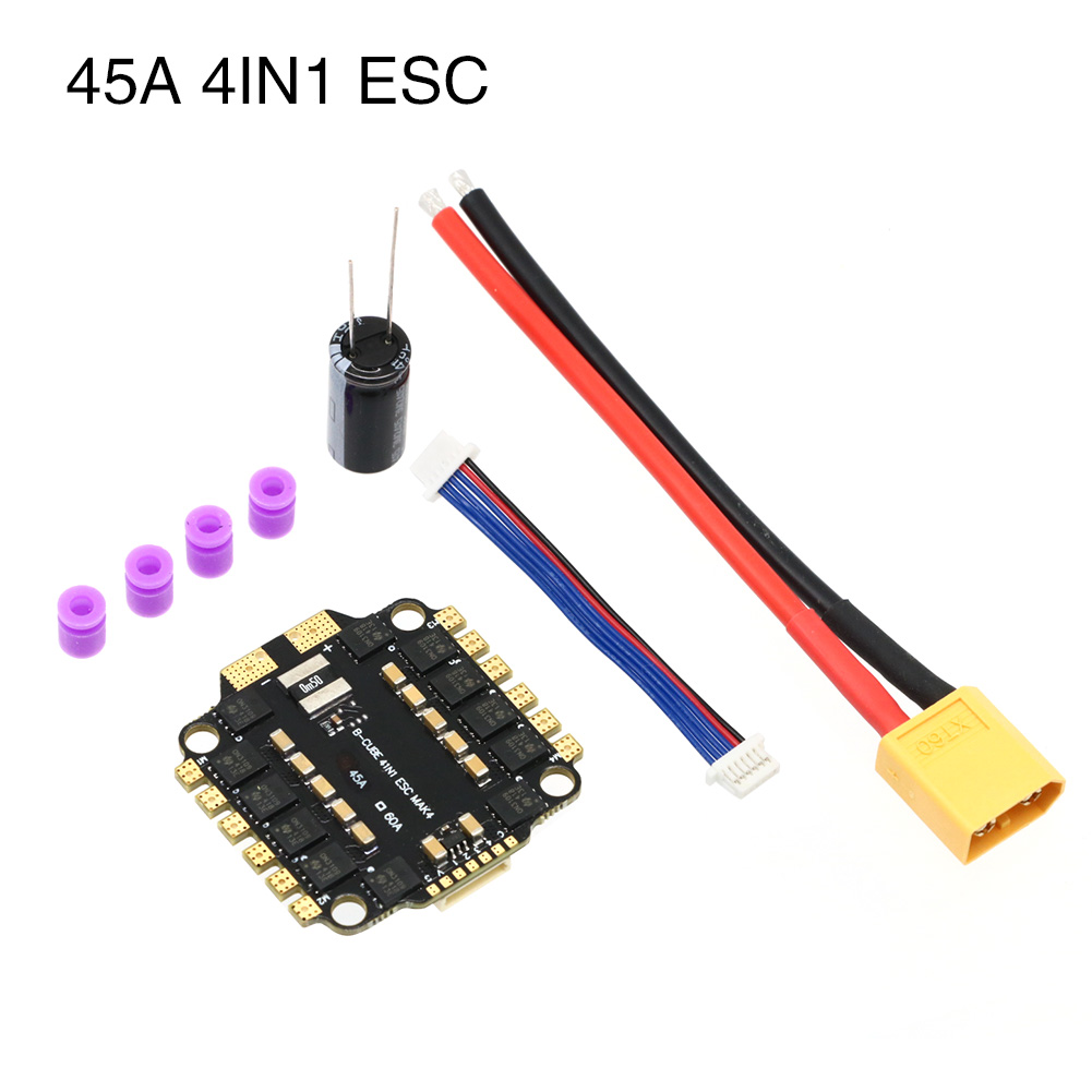 UAngel 4IN1 45A 60A ESC BLHELI - Drone Battery 6S บทวิจารณ์และราคา