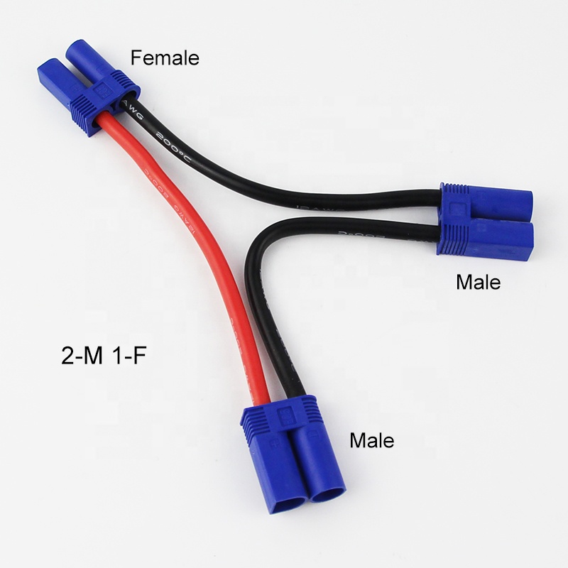 ขั้วต่อสายไฟแบบ EC5 ซีรีส์ 12A - Drone Battery Connector บทวิจารณ์และราคา