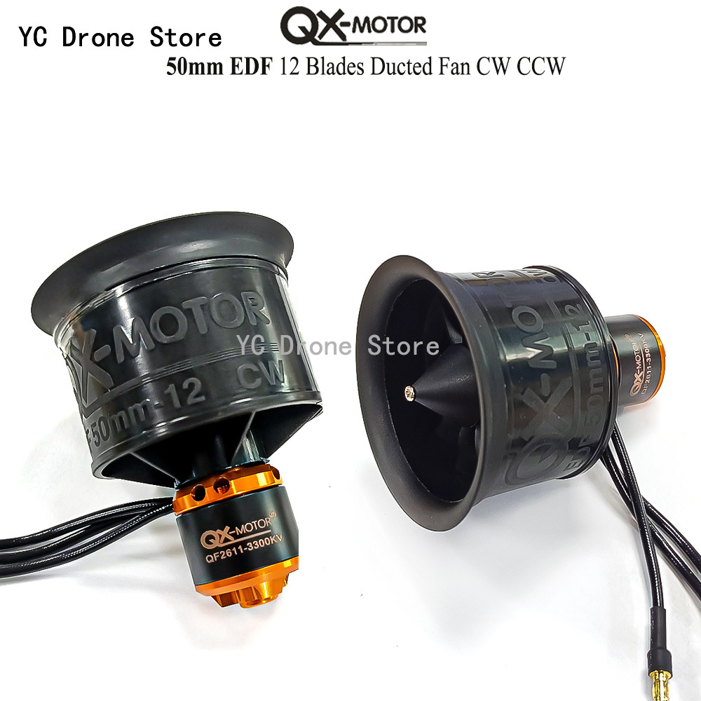 QX-MOTOR 50 มม. EDF QF2611 12- - Drone Battery 3S บทวิจารณ์และราคา