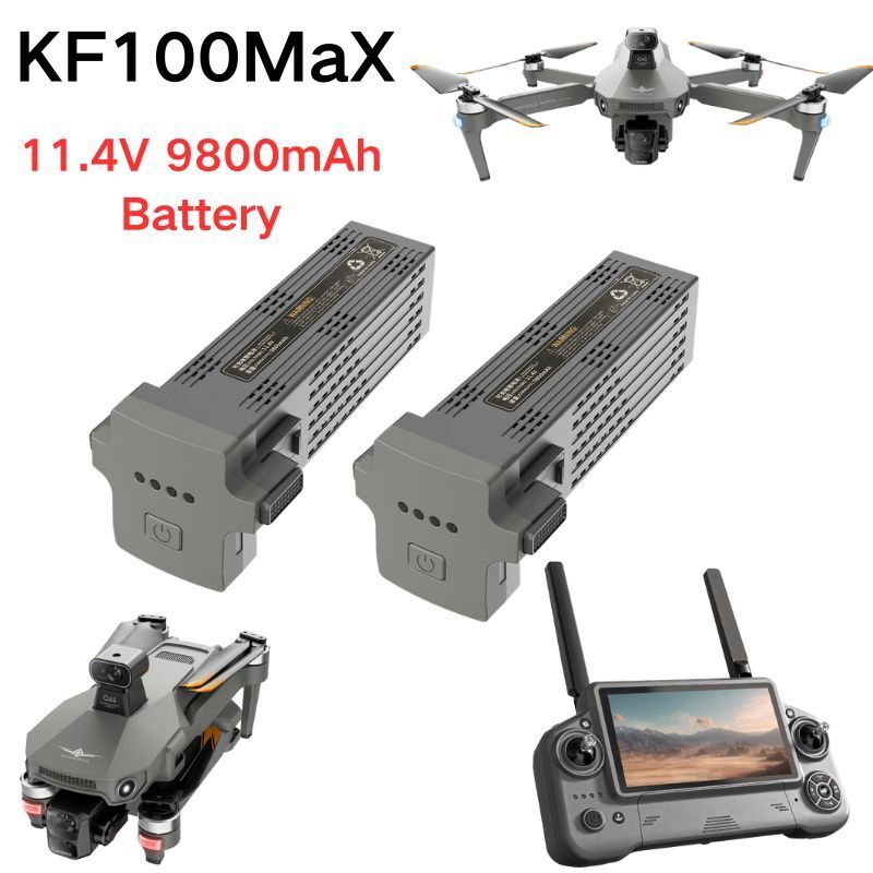 KF100 MAX RC Drone แบตเตอรี่เด - Drone Battery Smart บทวิจารณ์และราคา