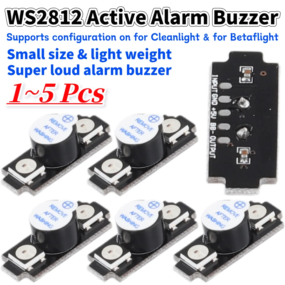WS2812 บัซเซอร์เตือนภัยแบบแอคท - Drone Battery Alarm บทวิจารณ์และราคา