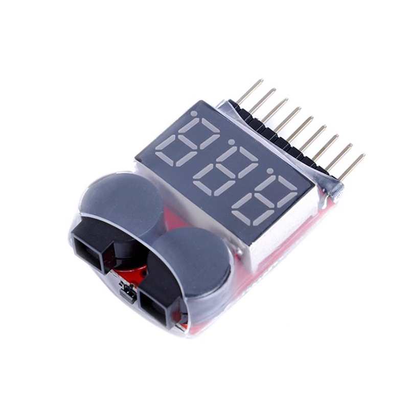 Mobil RC เซลล์ตรวจสอบ BB แหวน  - Drone Battery Voltage Checker บทวิจารณ์และราคา