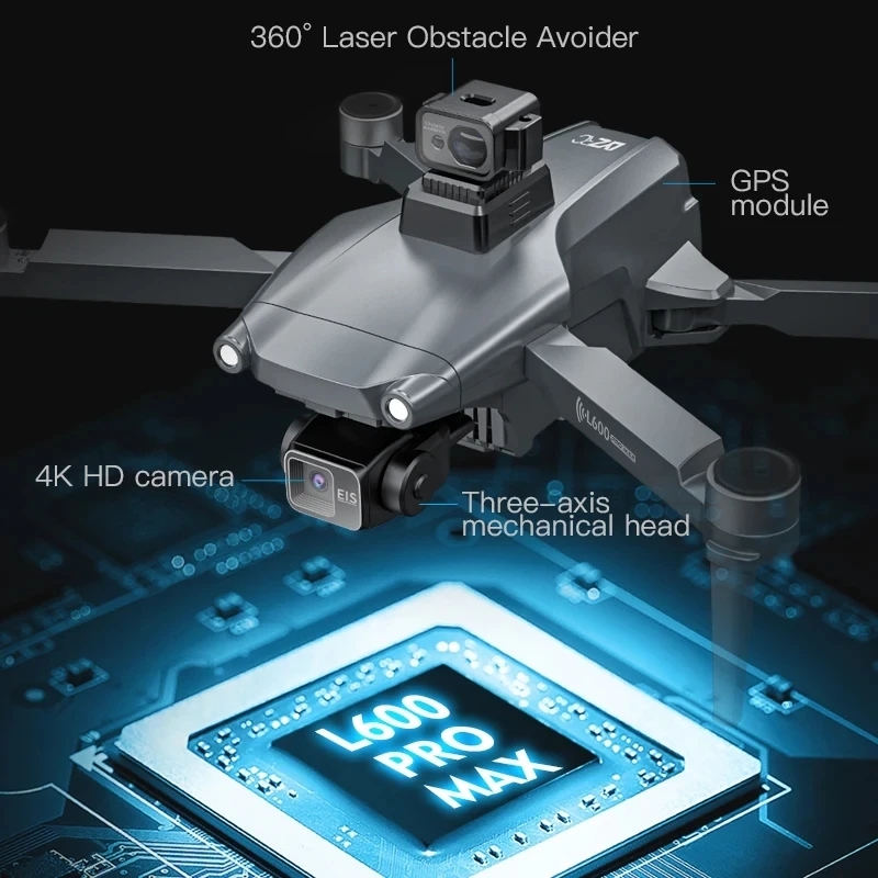 L600 PRO MAX GPS Drone Profess - Drone Battery Case บทวิจารณ์และราคา