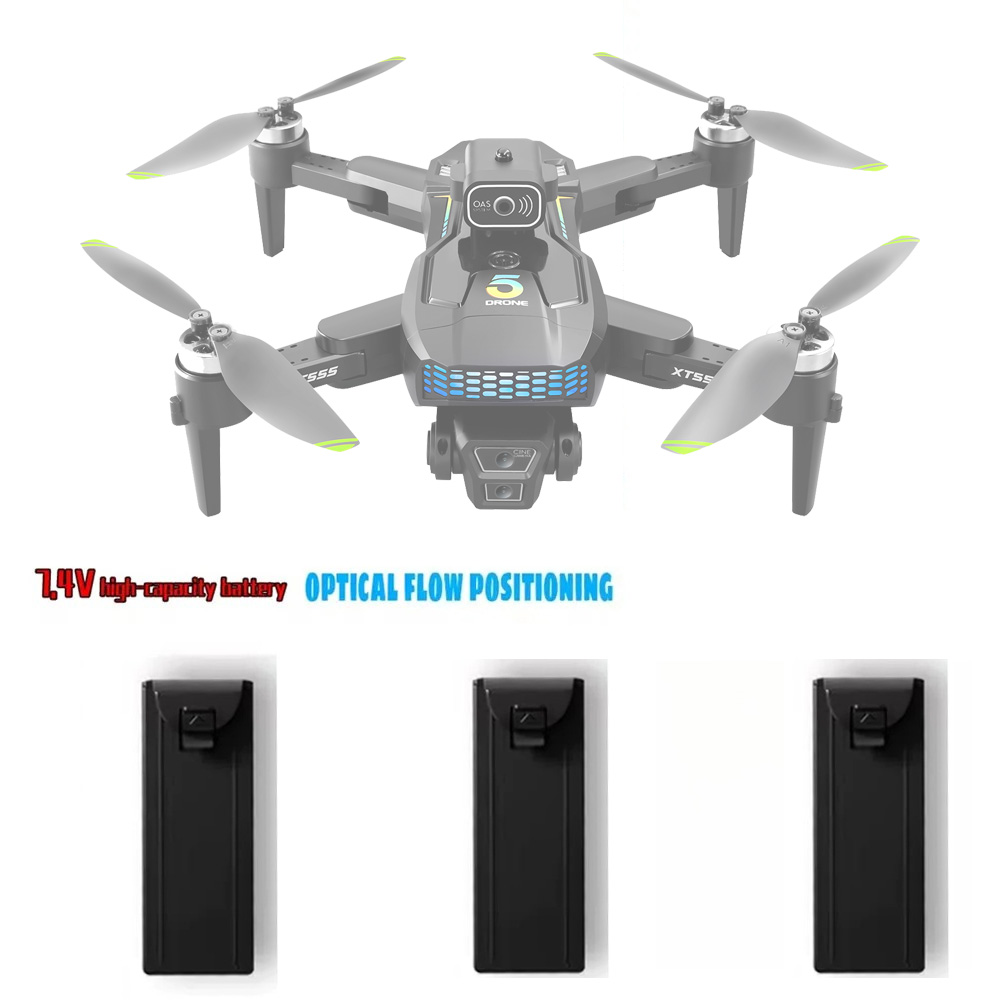 แบตเตอรี่โดรน XT555 GPS 3.7V 2 - Drone Battery Li-Ion บทวิจารณ์และราคา