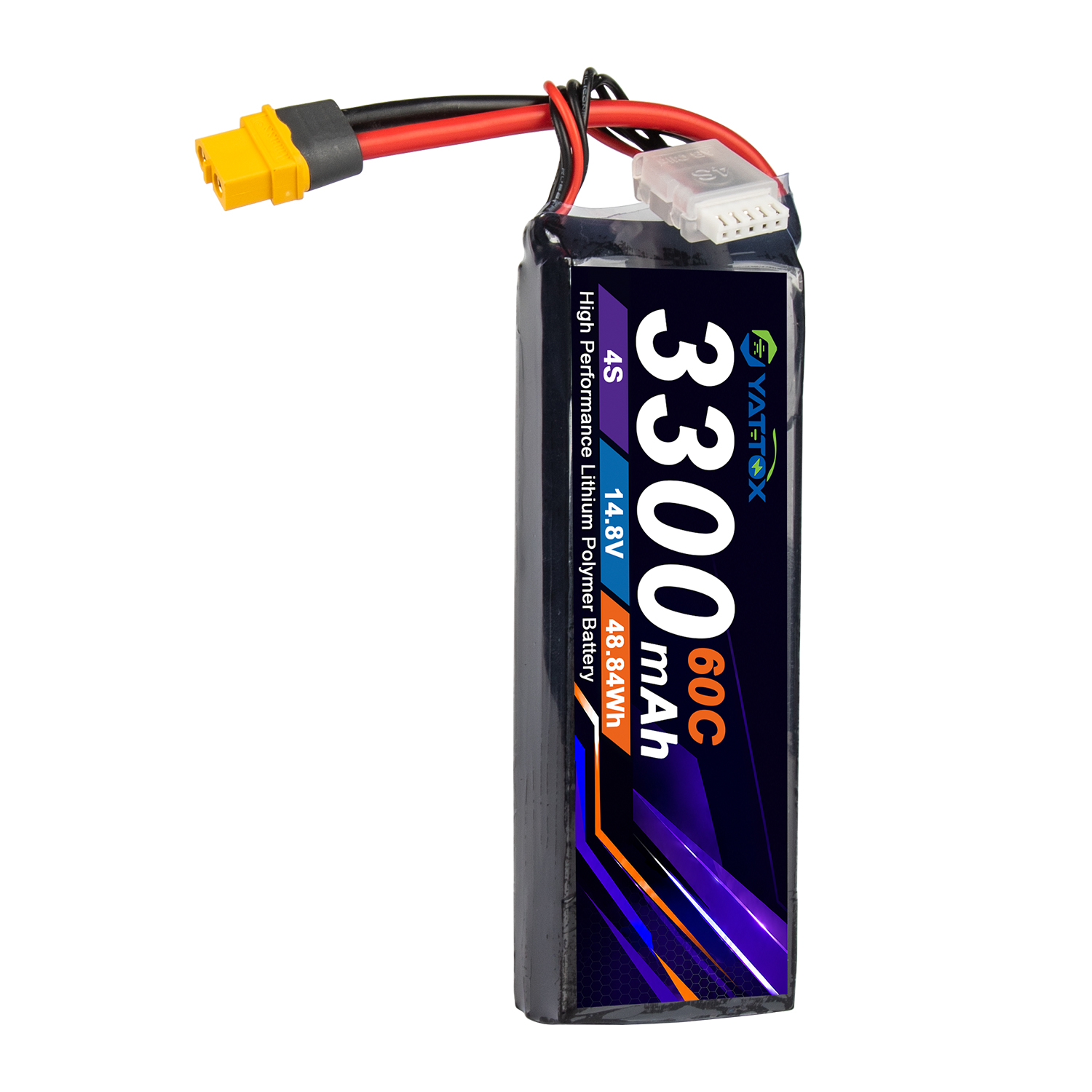 แบตเตอรี่ Yattox 4S 3300mAh 60 - Drone Battery 4S บทวิจารณ์และราคา