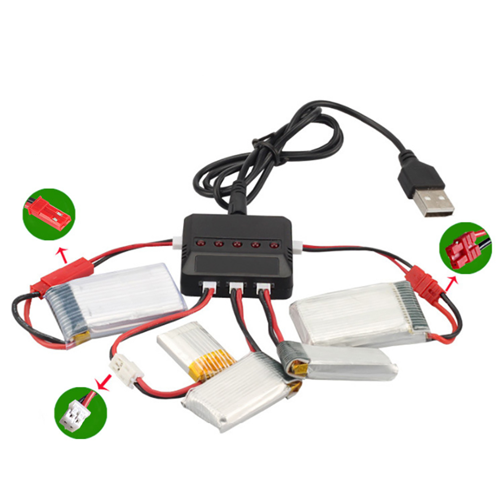 3.7V 550mAh 25C แบตเตอรี่ลิโป้ - Drone Battery Charger บทวิจารณ์และราคา