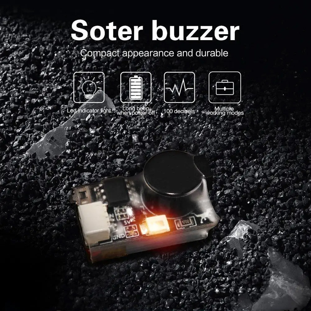 สัญญาณเตือนโดรน HGLRC Soter FP - Drone Battery Alarm บทวิจารณ์และราคา