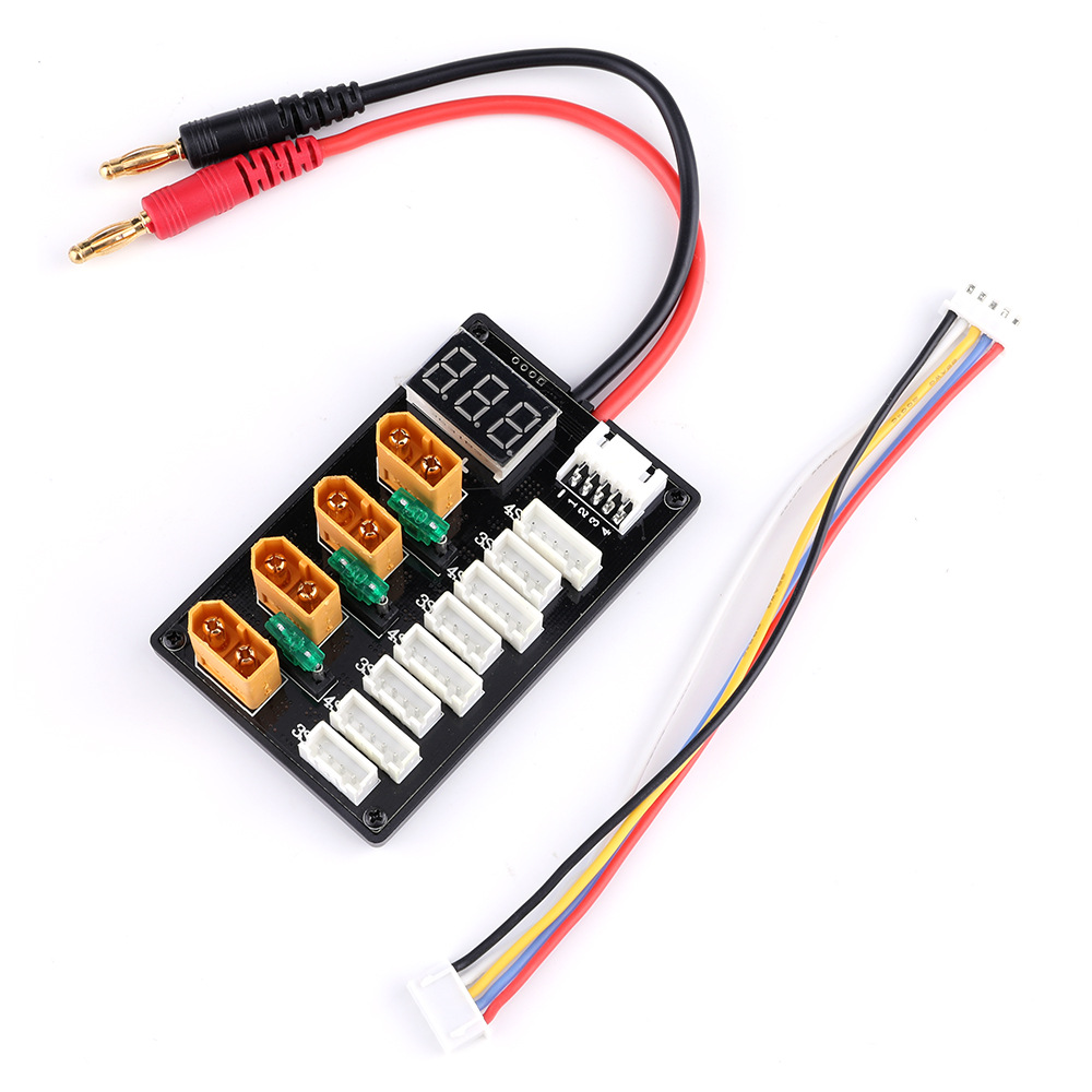 XT60ปลั๊ก3S 4S Lipo แบตเตอรี่ช - Drone Battery Parallel Board บทวิจารณ์และราคา