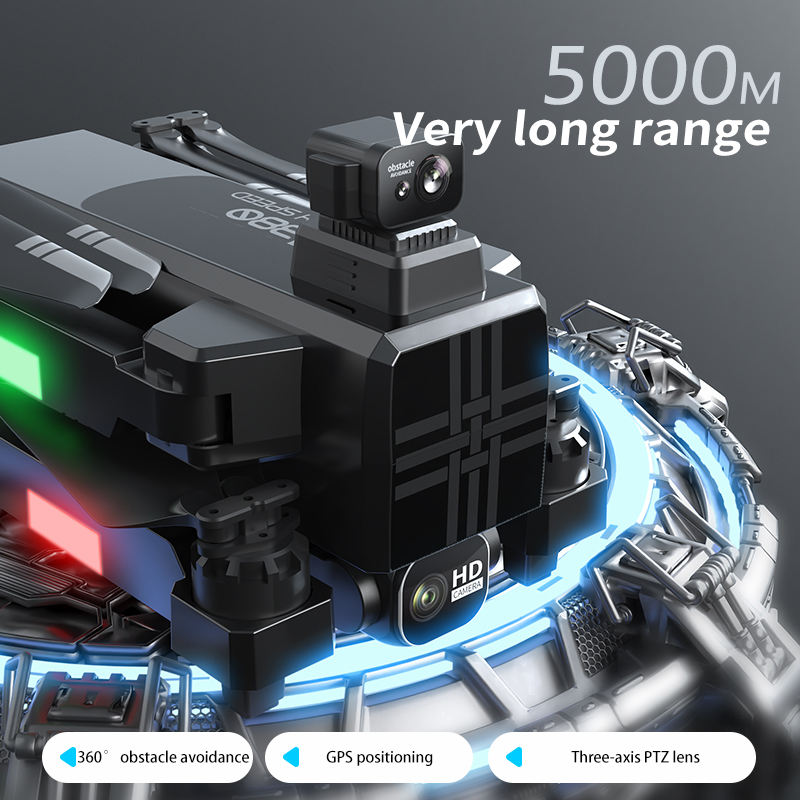 โดรน A380 4K HD สามแกนกันสั่นแ - Drone Battery Balance Charger บทวิจารณ์และราคา