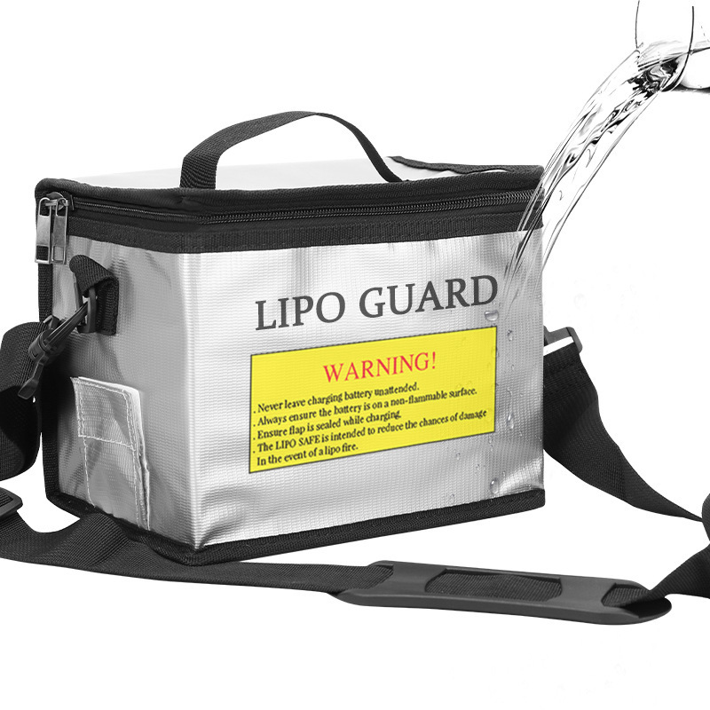แบตเตอรี่ Lipo ความปลอดภัยกระเ - Drone Battery Bag บทวิจารณ์และราคา