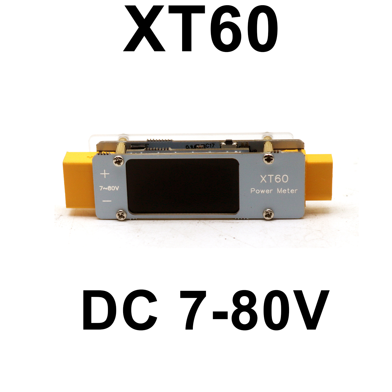 เครื่องวัดพลังงาน 64A DC XT60  - Drone Battery Voltage Checker บทวิจารณ์และราคา