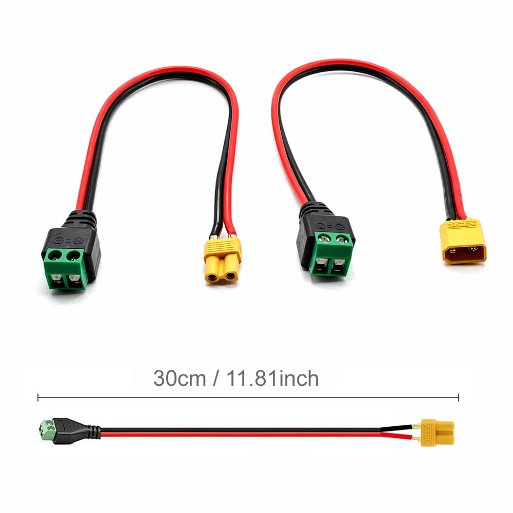 ขั้วต่อ XT30 ตัวผู้ ตัวเมีย แบ - Drone Battery Connector บทวิจารณ์และราคา