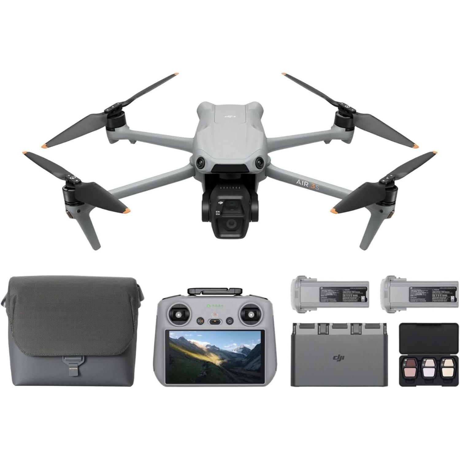 DJI Air 3S Fly More Combo (รีโ - Drone Battery 3S บทวิจารณ์และราคา