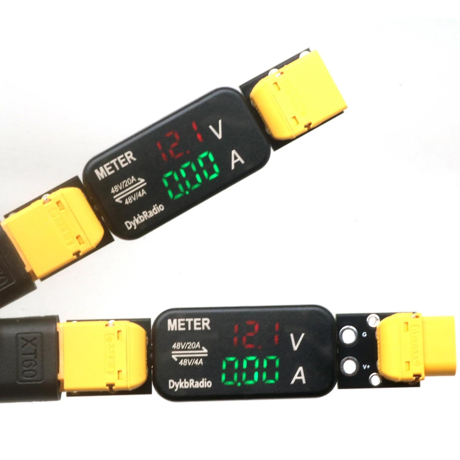 20A USB XT60 XT30 โวลต์มิเตอร์ - Drone Battery Voltage Checker บทวิจารณ์และราคา