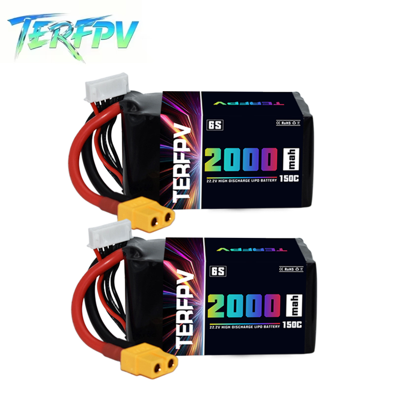 แบตเตอรี่ลิโพ TERFPV 6S 22.2V  - Drone Battery 6S บทวิจารณ์และราคา
