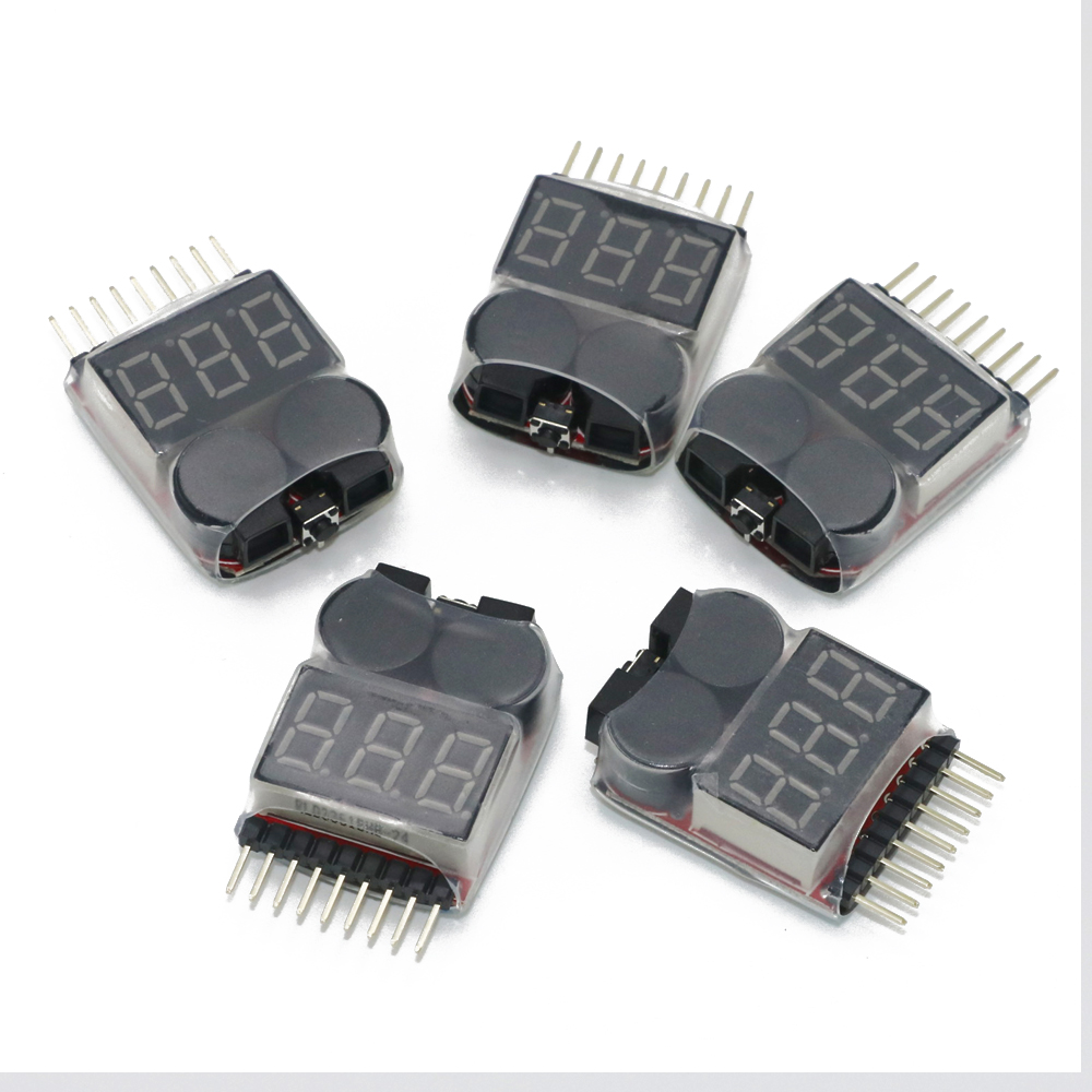 แบตเตอรี่ Lipo เครื่องทดสอบแรง - Drone Battery Alarm บทวิจารณ์และราคา