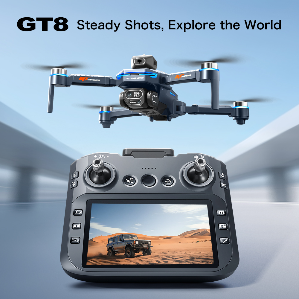 โดรนบินหลบหลีกสิ่งกีดขวาง GT8  - Drone Battery Box บทวิจารณ์และราคา
