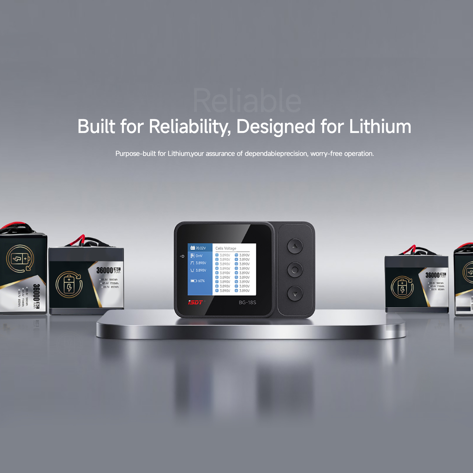 เครื่องตรวจสอบแบตเตอรี่อัจฉริย - Drone Battery Voltage Checker บทวิจารณ์และราคา