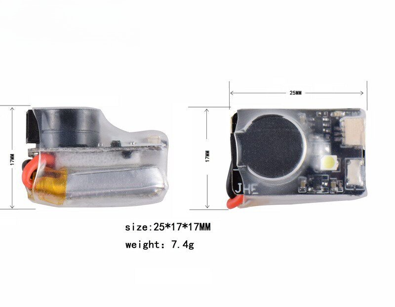 J110dB เสียงเตือน FPV ที่ดัง พ - Drone Battery Alarm บทวิจารณ์และราคา