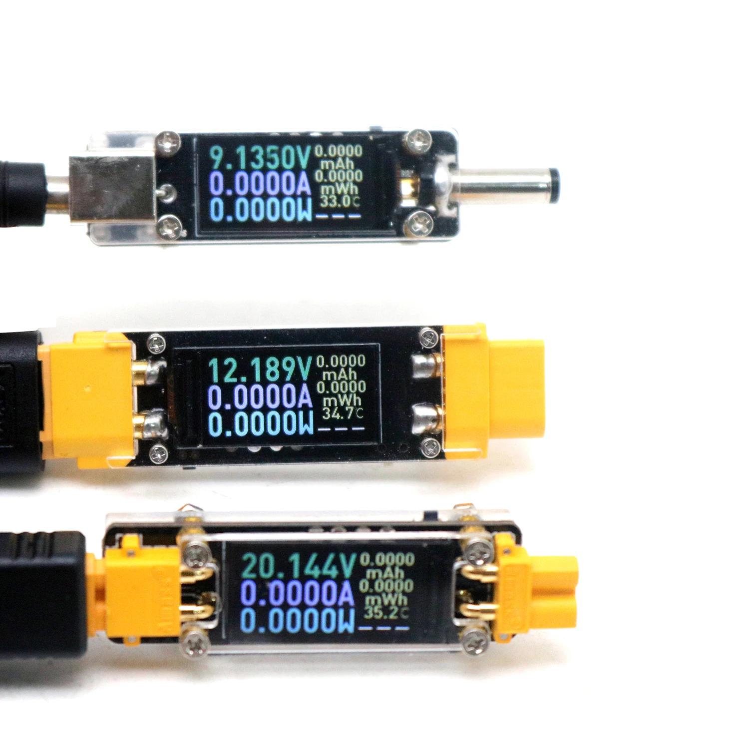 20A XT30/XT60 DC แอมป์มิเตอร์แ - Drone Battery Voltage Checker บทวิจารณ์และราคา