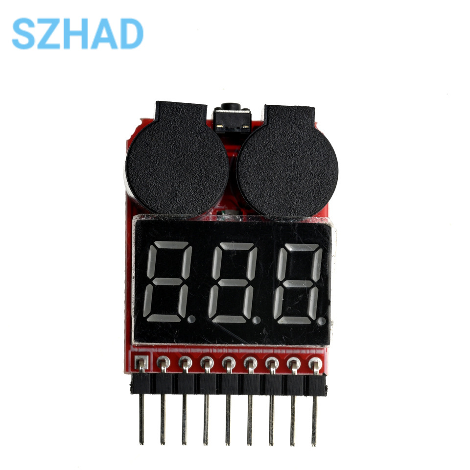 เครื่องทดสอบแรงดันแบตเตอรี่ Li - Drone Battery Voltage Checker บทวิจารณ์และราคา