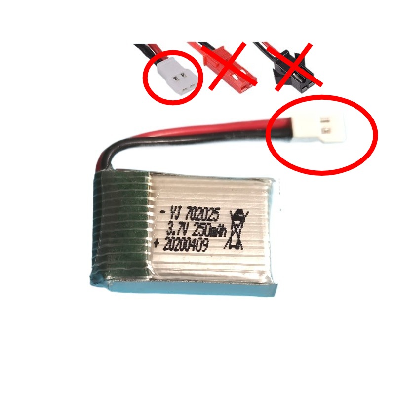 Vj 702025 สําหรับ H2 H8 H48 U2 - Drone Battery Li-Ion บทวิจารณ์และราคา